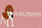 beagle 表札　30x20│キャンディピンク