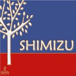 My Story C 表札　20x20│青×赤