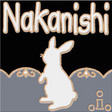 Rabbit 表札　10ｘ10│クロゴマ