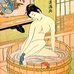 soaking hot tub