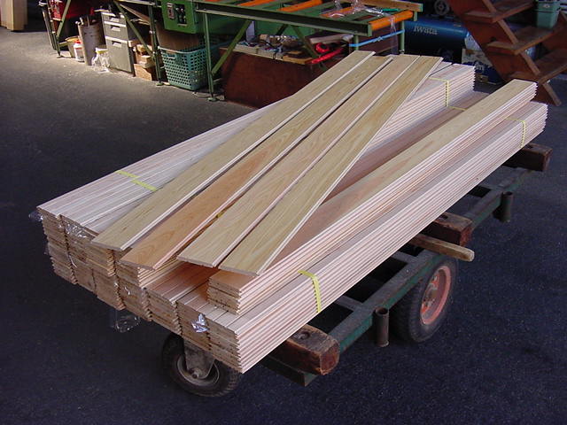 wood for japanese tub
